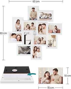 Kolážový rámeček