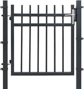 Zahradní vrátka bez sloupků